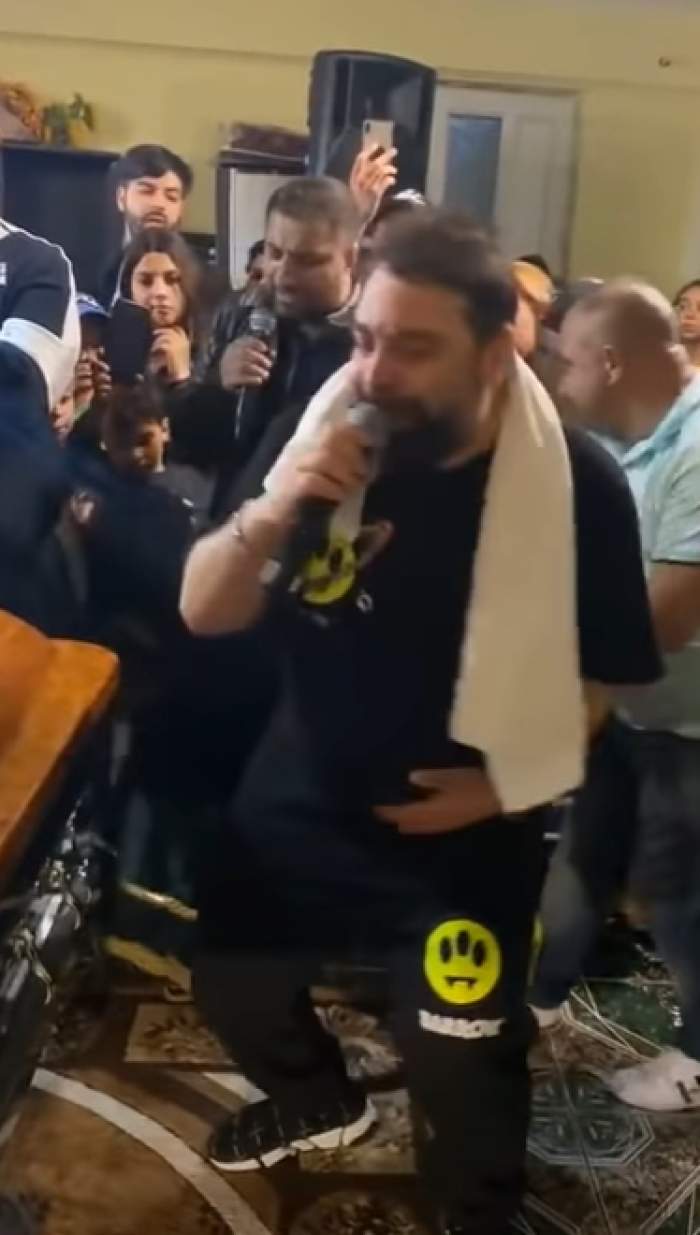 florin salam canta la priveghi langa sicriu