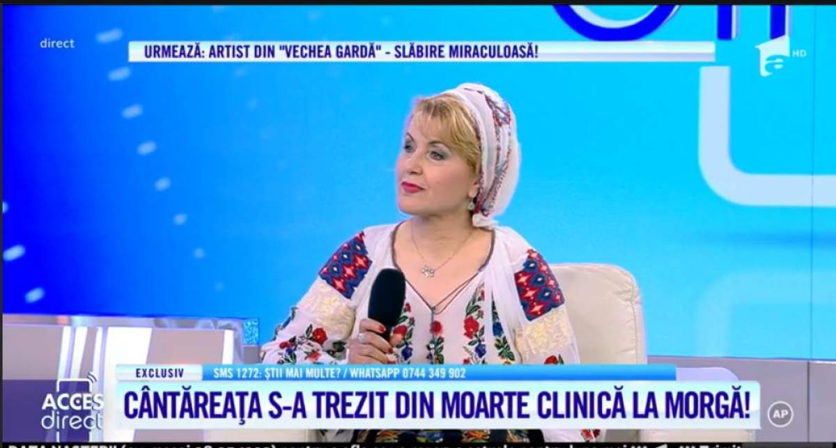 Anica Gantu a vorbit la Acces Direct despre porblemele de sanatate