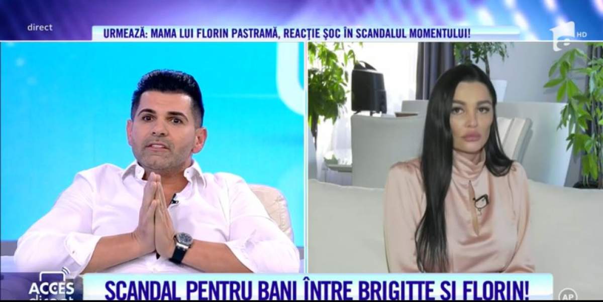 Brigitte si Florin Pastrama se cearta de la bani la Acces Direct