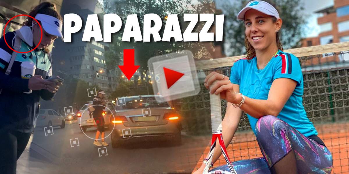 Mihaela Buzărnescu respectă regulile doar pe teren, nu și pe stradă. Cum a fost surprinsă jucătoarea de tenis în Capitală / PAPARAZZI