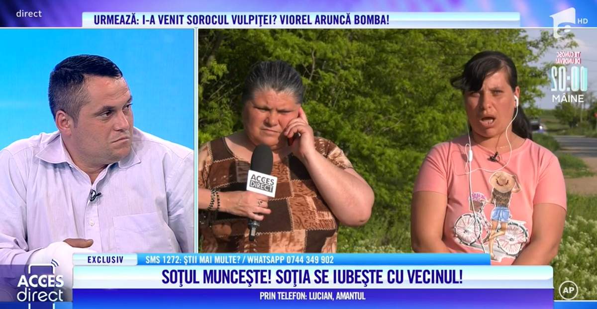 Acces Direct. Alina, soția infidelă răspunde acuzațiilor bărbatului înșelat! S-a iubit cu propriul nepot, în vârstă de 18 ani / VIDEO