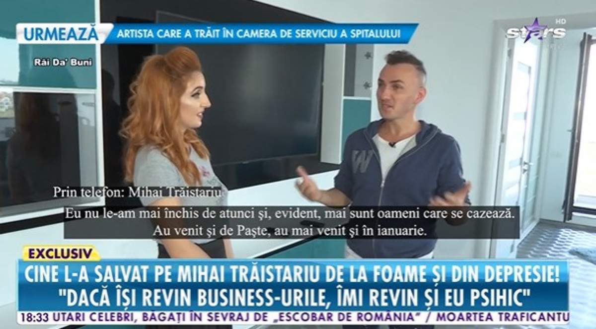 Mihai Trăistariu, într-un apartament