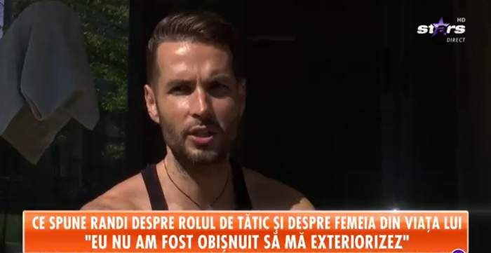 Randi, primele declarații despre copil și femeia din viața lui. Artistul s-a schimbat radical în ultimii ani: „Vreau, dar nu cu disperare”