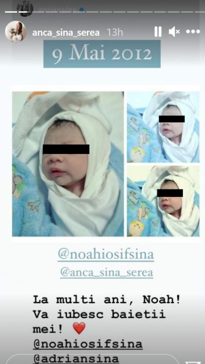 Cum au sărbătorit Anca Serea și Adi Sînă ziua de naștere a fiului lor, Noah! Mesajul emoționant transmis de vedetă: „Cea mai de preț comoară” / FOTO