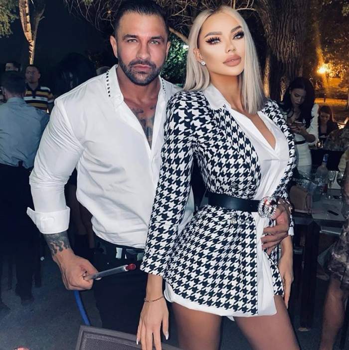 Bianca Drăgușanu și Alex Bodi în perioada în care formau un cuplu, la un eveniment monden.