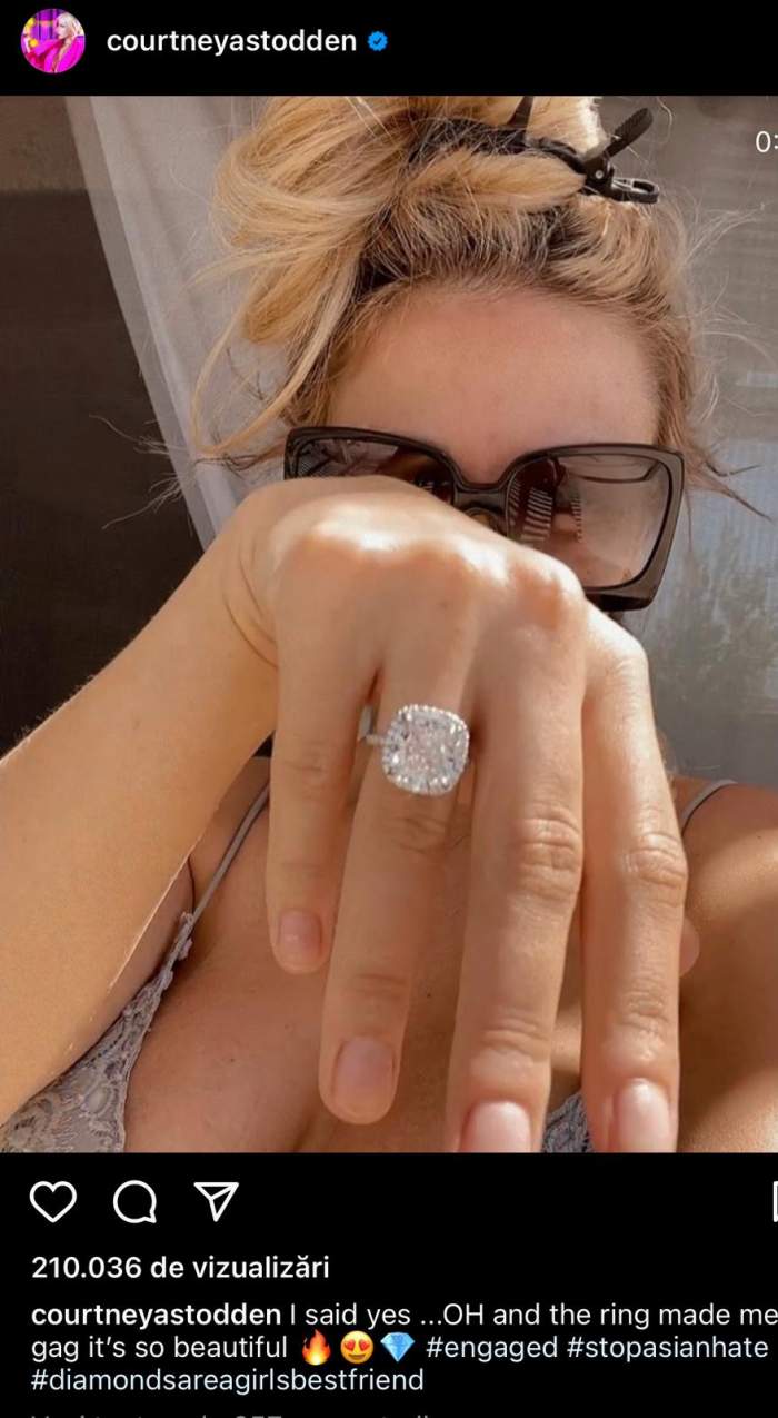 ”Mireasa minoră”, Courtney Stodden, s-a logodit. Cine este și cu ce se ocupă noul ei soț