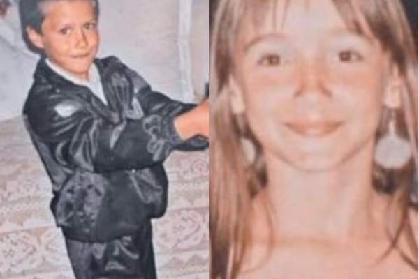 Viviana Sposub și George Burcea, amintiri din copilărie. Cum arătau cei doi îndrăgostiți înainte de a deveni celebri / FOTO