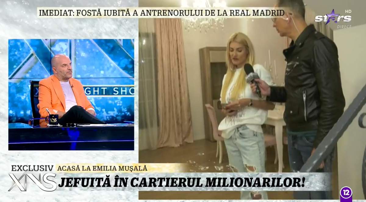 Imagini exclusive la Xtra Night Show din casa Emiliei Mușală, artista jefuită de hoți. Paguba ajunge la 60.000 de euro / VIDEO