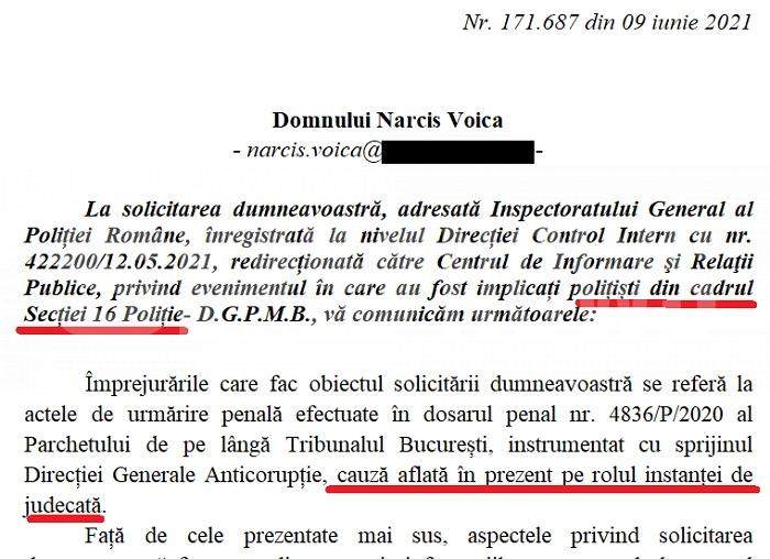 Conducerea Poliției Române, anunț neașteptat în cazul torționarilor de la Secția 16 / Document exclusiv
