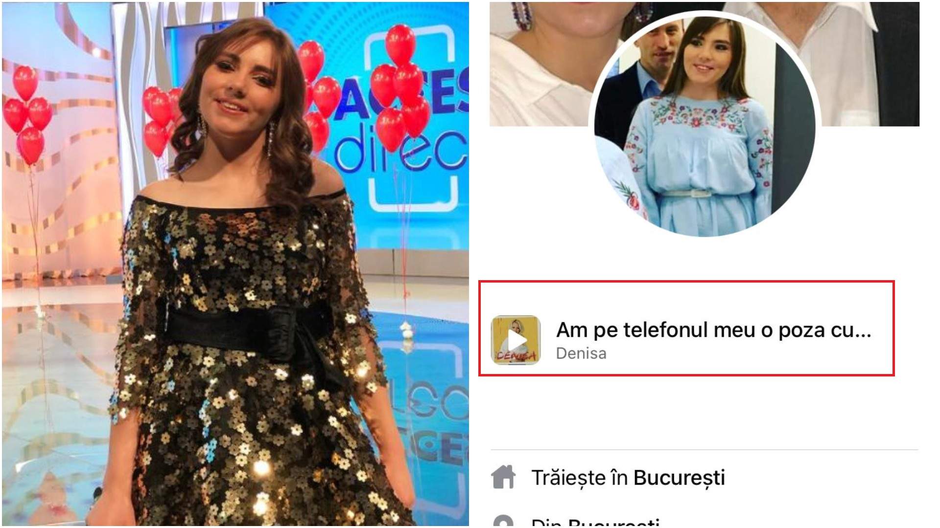 Colaj cu Vulpița la Acces Direct/ captură Facebook Vulpița.