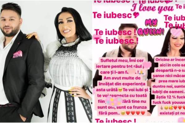 Narcisa Moisa și Yoannes s-au împăcat! Artistul i-a cerut iertare public soției sale: ”Fără tine nu sunt om”