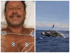Scafandrul care s-a salvat după ce a fost înghițit de o balenă. Bărbatul a trăit să povestească: „Mi-am zis, asta e, voi muri”