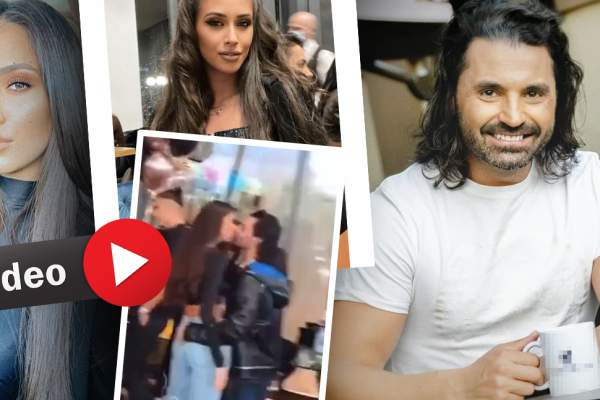 Pepe, sărut pătimaș în public cu noua cucerire. Cântărețul, surprins alături de Yasmine la un eveniment / VIDEO