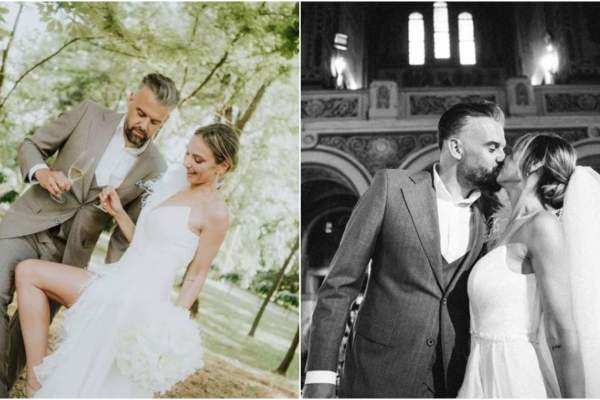 Nuntă mare în showbiz! Roxana Ionescu și Tinu Vidaicu s-au căsătorit: “Te iubesc, soțul meu”