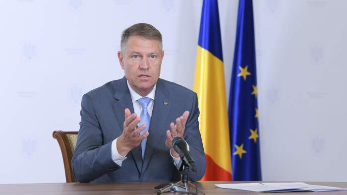 klaus iohannis la sedinta