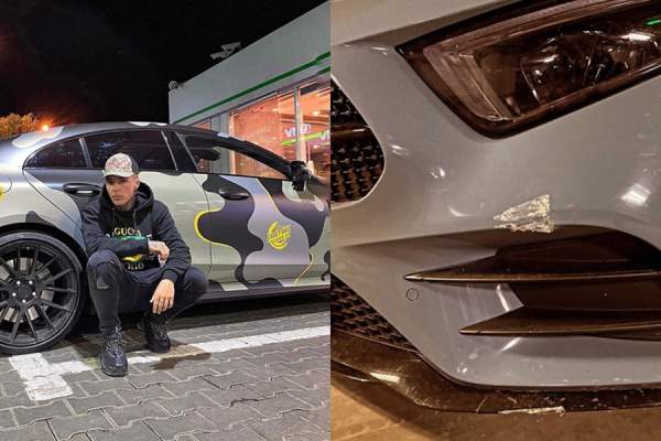 Lino Golden și-a lovit bolidul de  lux. Cântărețul trebuie să intre cu mașina în service: ”O duminică extraordinară...”