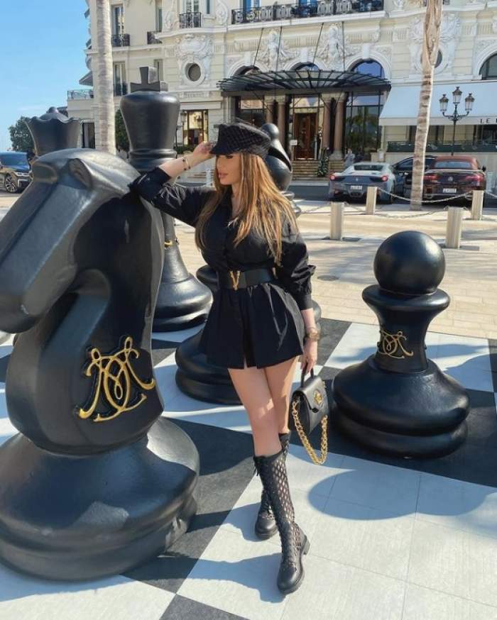 daria radionova la plimbare in monaco