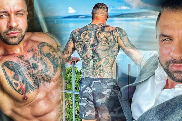 Ce semnificație au tatuajele lui Alex Bodi. Afaceristul și l-a făcut pe primul în urmă cu 8 ani