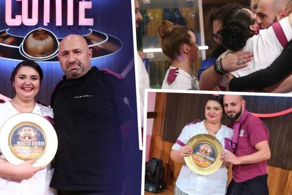 Reacția lui Alex Turcitu, soțul Narcisei Birjaru, după ce concurenta a câștigat Chefi la cuțite: “Te iubesc, mândria mea”
