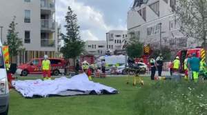 Muncitorul mort în Belgia, după ce o clădire s-a prăbușit, era român. Cinci persoane sunt încă dispărute / VIDEO