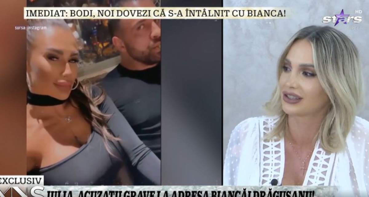 Iulia Sălăgean în timpul unui interviu la XNS.