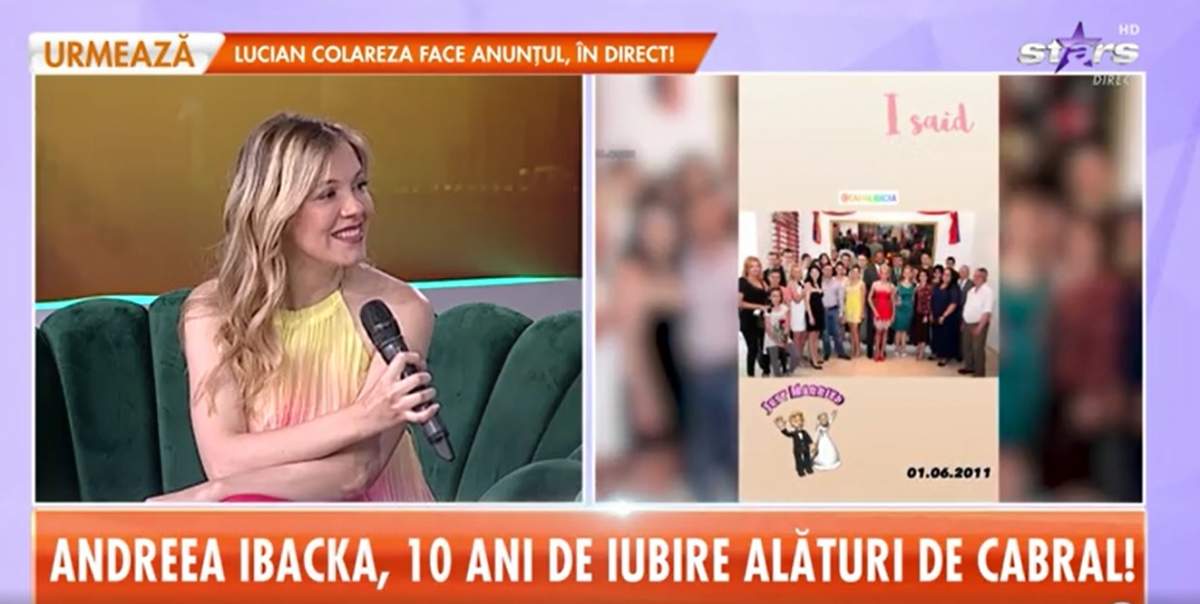 Andreea Ibacka la Antena Stars.