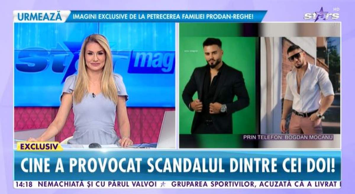 Captură cu Bogdan Mocanu la Antena Stars.