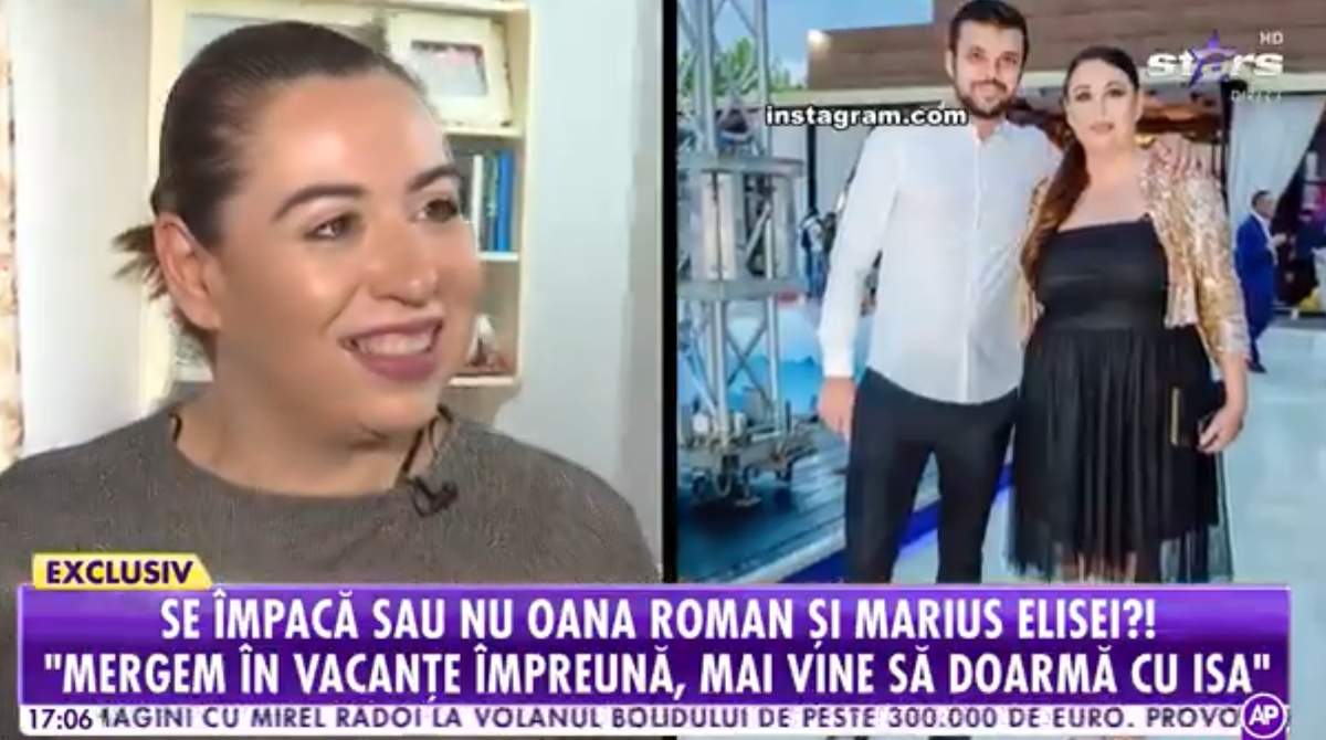 Oana Roman, pregătită de împăcarea cu Marius Elisei? Cum se înțelege în prezent cu tatăl fetiței sale: ”Nu știu ce să zic” / VIDEO