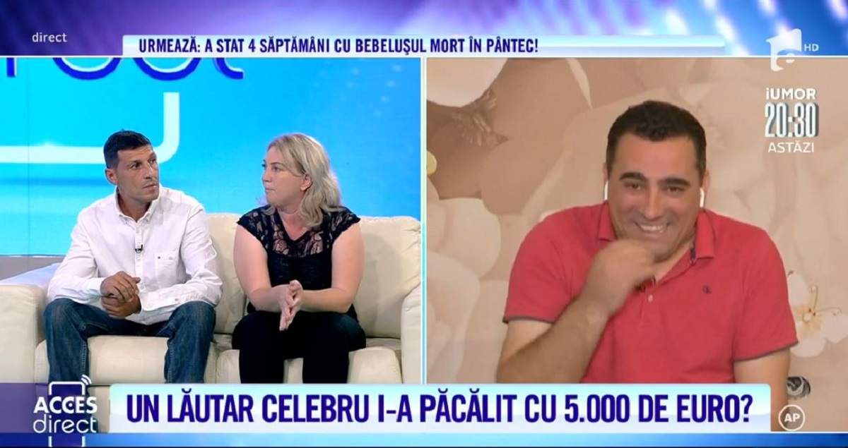 Acces Direct. Reacția lăutarului Măru din Chitila, după ce s-a spus că le-ar fi dat țeapă unor soți: „Trebuiau să-mi achite terenul în termen de 1 an” / VIDEO