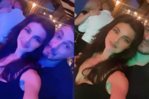 Cristina Ich și Alex Pițurcă, invitați de onoare la botezul nepotului lui Victor Pițurcă. Și-au făcut declarații de iubire, iar Tzancă Uraganu a întreținut atmosfera / VIDEO