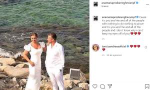 Anamaria Prodan, declarație de dragoste pentru Laurențiu Reghecampf, în scandalul divorțului. Fina lor, Andreea Tonciu, a reacționat
