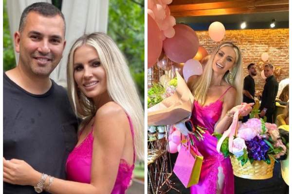 Andreea Bănică își aniversează ziua de naștere și 13 ani de la căsătorie. Vedeta a organizat o petrecere fastuasă / GALERIE FOTO