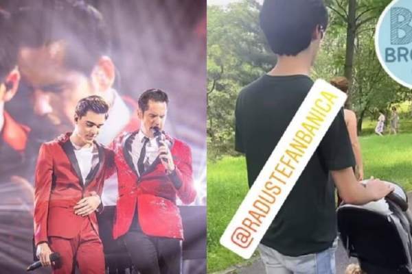 Băieții lui Ștefan Bănică Jr., imagini de colecție. Radu Ștefan Bănică, un frate model pentru micuțul Alexandru! Ce a făcut de dragul lui / FOTO