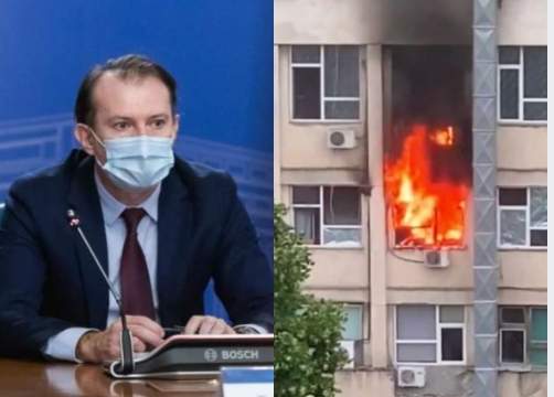 Premierul Florin Cîțu, despre incendiul de la Spitalul de Copii din Iași: ”Nu ştim de la ce a pornit”