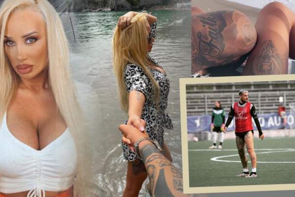 Simona Trașcă, vacanță de vis alături de un fotbalist celebru! Cine este bărbatul care o răsfață pe blondină / GALERIE FOTO