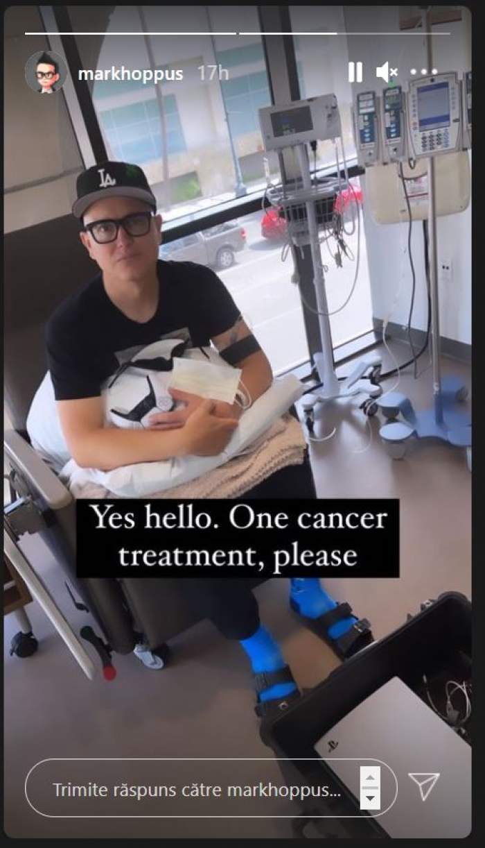 Mark Hoppus, liderul trupei Blick-18s, are cancer. Diagnosticul crunt i-a fost pus recent: „Sunt speriat”