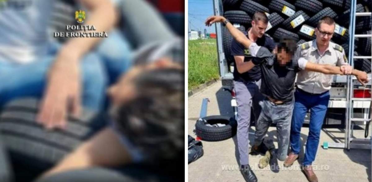 Un tânăr migrant, aproape mort între cauciucurile dintr-un TIR care venea din Turcia în România