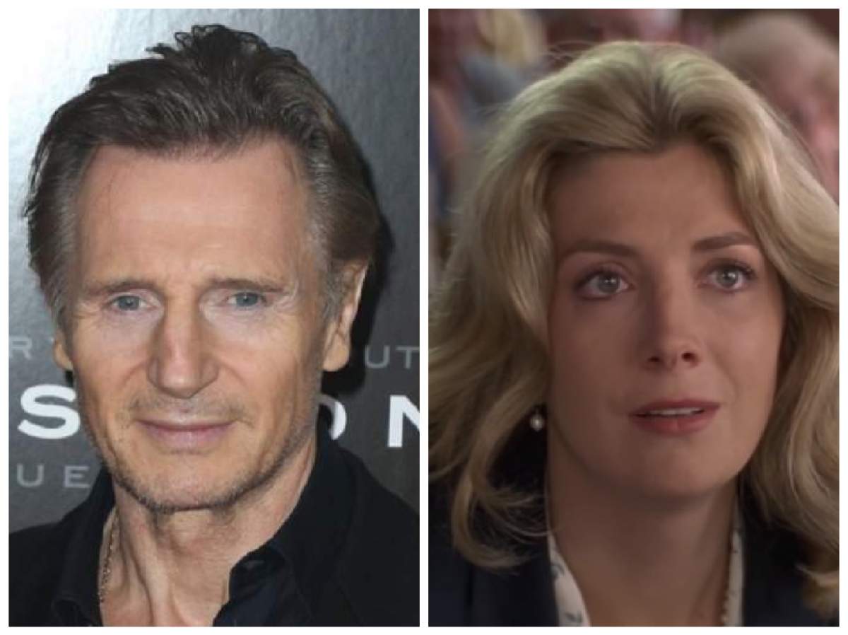 Colaj cu Liam Neeson și Natasha Richardson, fosta lui soție