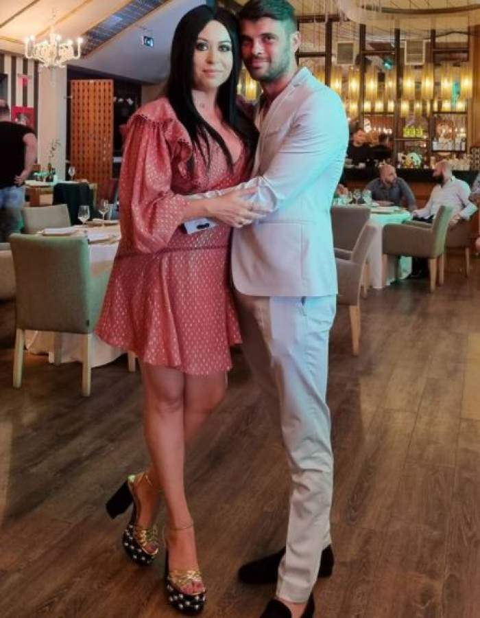 Oana Roman și Marius Elisei la un eveniment monden.