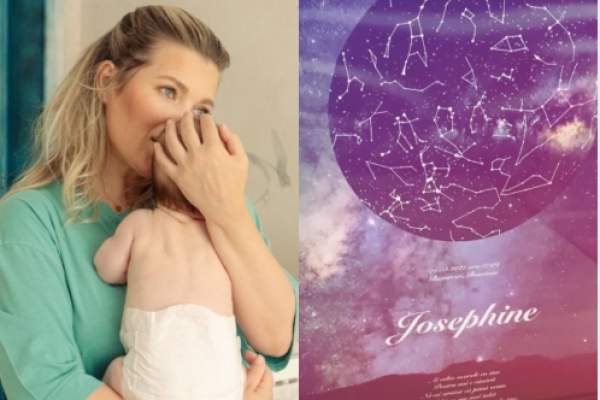 Ce cadou a primit Josephine de la părinții ei, Smiley și Gina Pistol: ”Ai adus Soarele cu tine” / FOTO