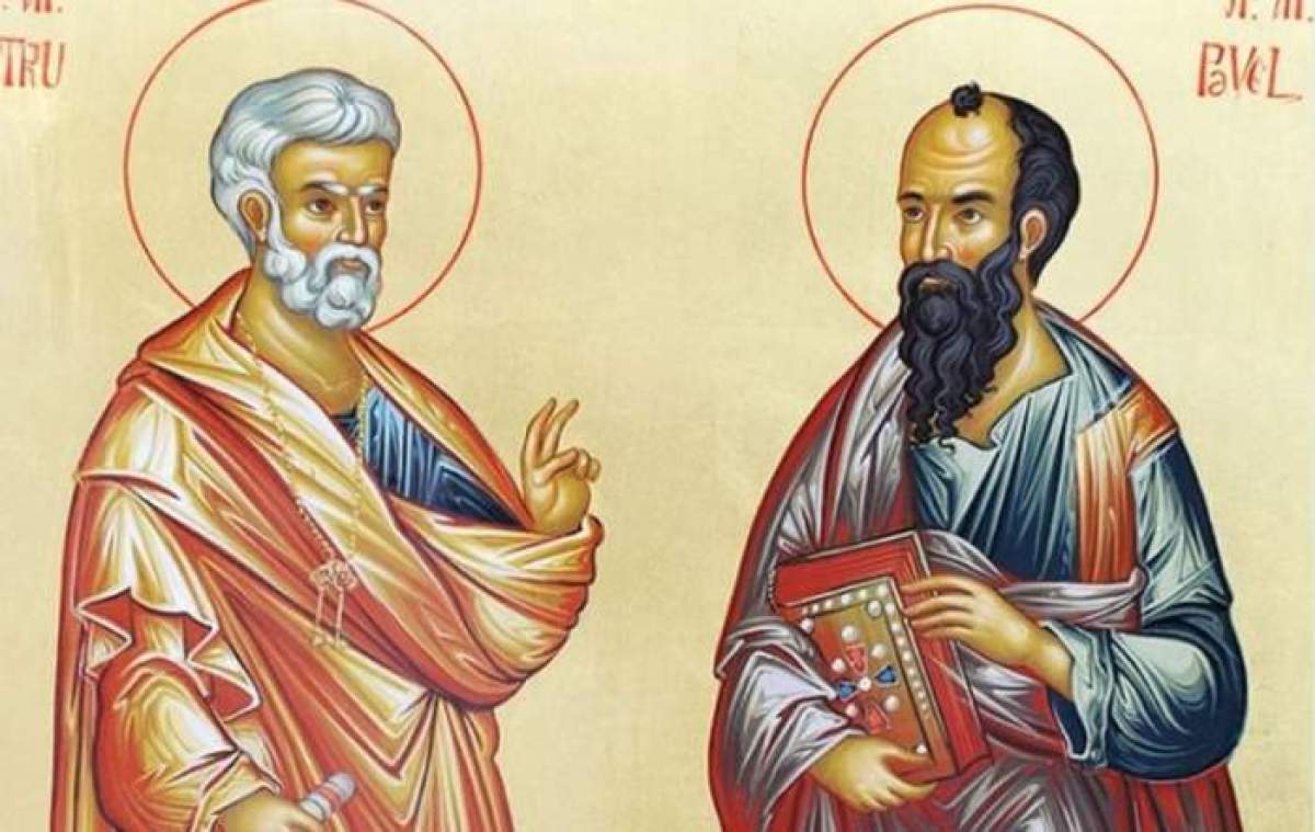 Rugăciunea Sf. Petru și Pavel pentru succes. Se rostește pe 29 iunie, când îi prăznuim pe Sf. Apostoli
