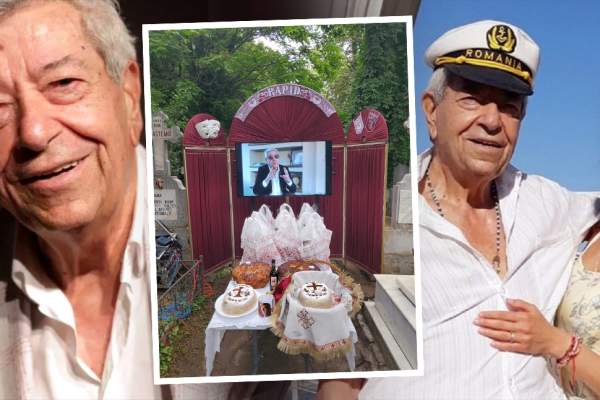 Parastas de 40 de zile pentru Ion Dichiseanu. Imagini emoționante de la pomenirea regretatului actor / GALERIE FOTO