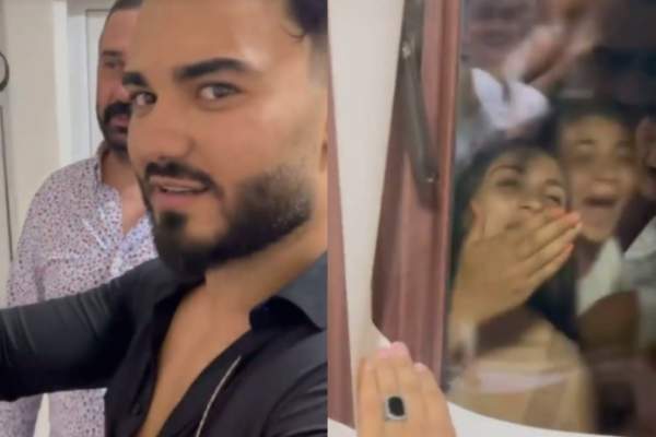Jador, asaltat de fane la studio. Fetele s-au îngrămădit la fereastra lui până la lăsarea întunericului / FOTO