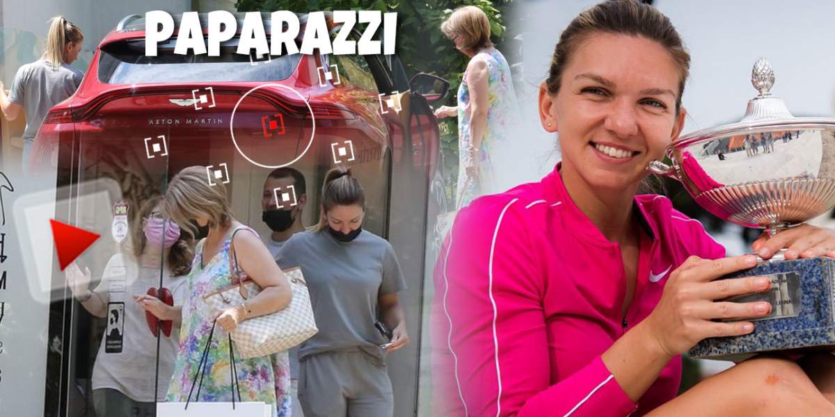 Simona Halep își răsfață mama de fiecare dată când are ocazia. Campioana nu uită de unde a plecat, dar nici unde a reușit să ajungă / PAPARAZZI