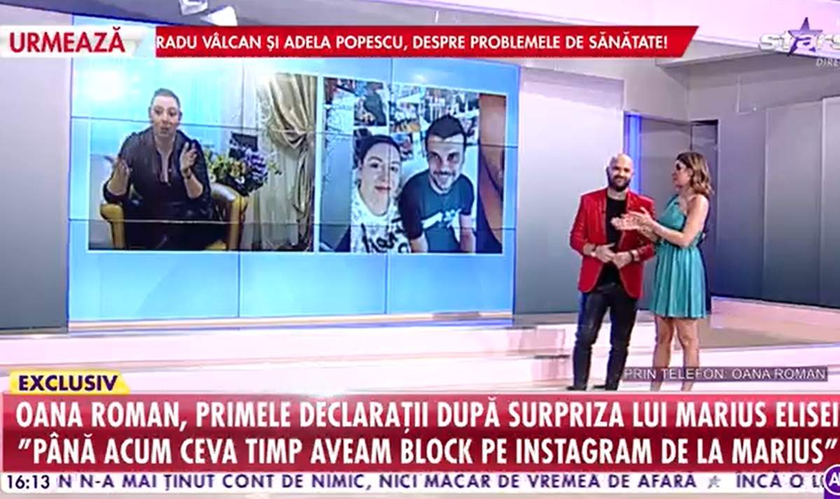 Oana Roman, despre buchetele de flori primite de la Marius Elisei. Adevărul despre împăcare: ”E foarte complicat să treci peste o despărțire”