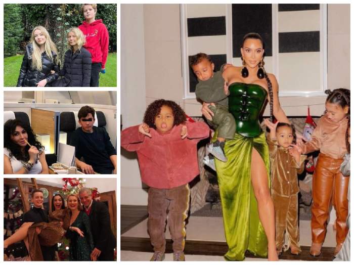 colaj cu vedete și copiii lor
