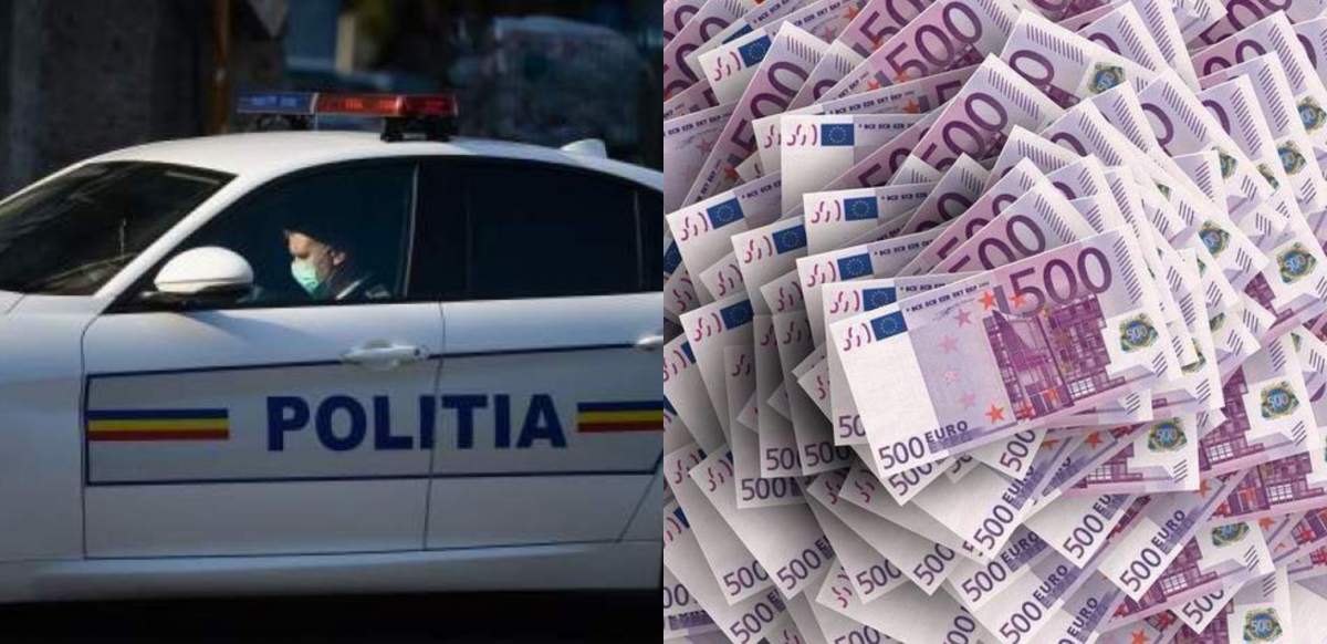 Cine este și cu ce se ocupă tânărul care a fost prins cu o sacoșă de rafie cu 320.000 de euro. Ce au descoperit polițiștii