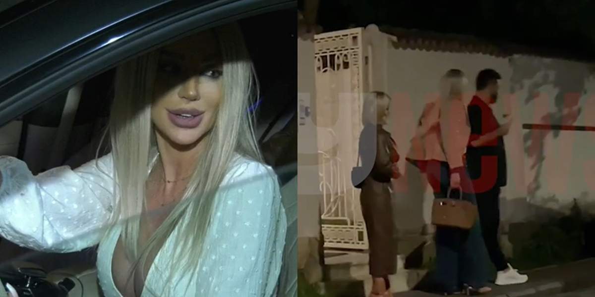 bianca dragusanu in masina, ea cu gabi badalau surprinsi de paparazzi