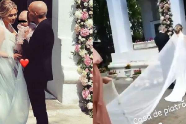 Alexandru Mitriță și partenera lui, Alesia, s-au căsătorit astăzi! Imagini emoționante de la nuntă / FOTO