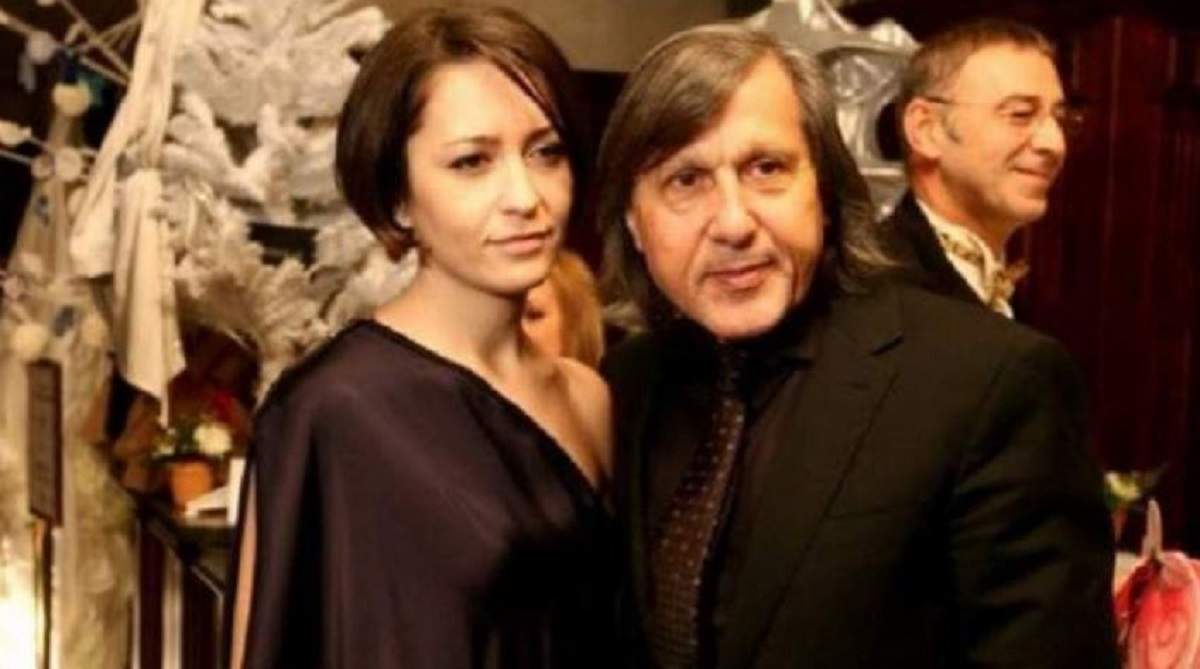 Amalia și Ilie Năstase la un eveniment, când formau un cuplu. Ea purta rochie neagră, iar el costum negru.